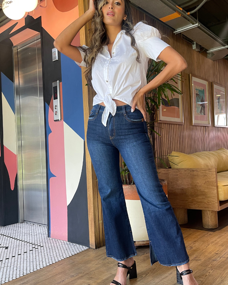 JEANS BOTA ANCHA ABERTURA